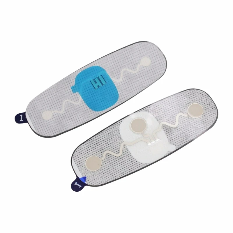 Yon sèl -kousinen elektwòd ECG plon